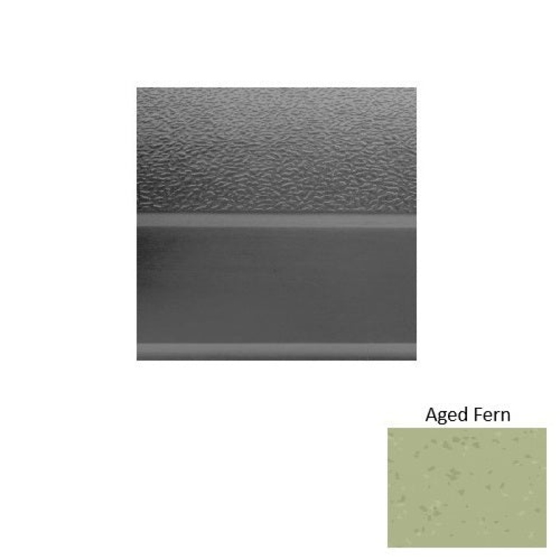 Symmetry 93 Aged Fern Textured Rubber (Sq) Stair Tread With Dupont Kevlar - Textured