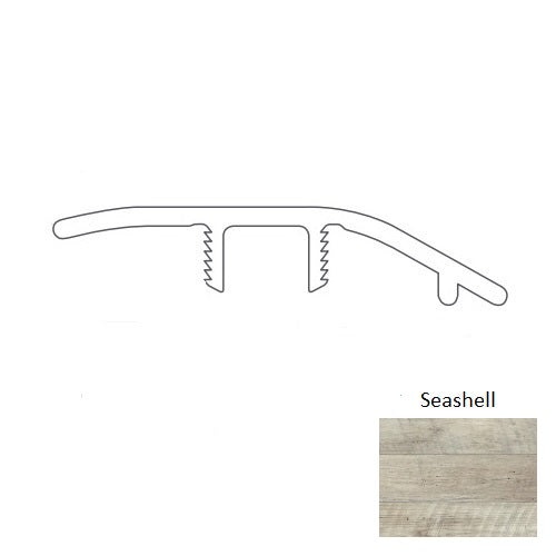 Adura Rigid Plank Dockside Seashell 94" Reducer