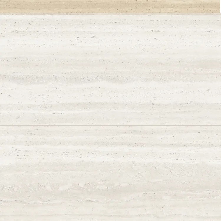 Sensi Roma White Porcelain Tile - Anti Slip - 24" X 48"