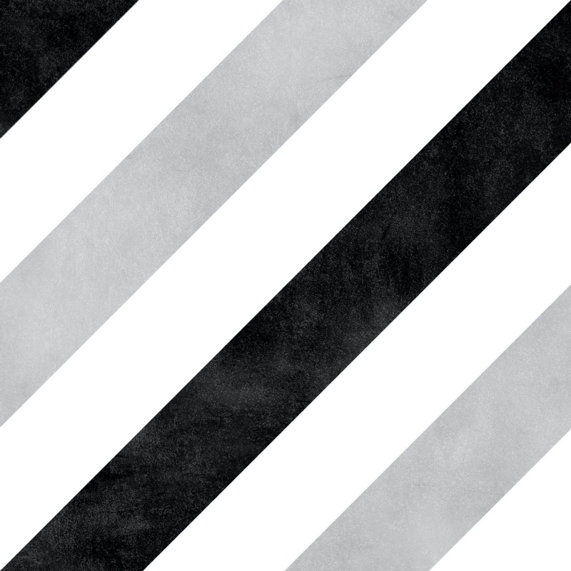 Valencia Deco Stripes B&W Pattern Porcelain Tile