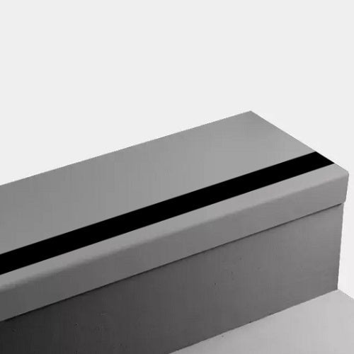 Shaded Hammered Rubber Stair Tread Trim