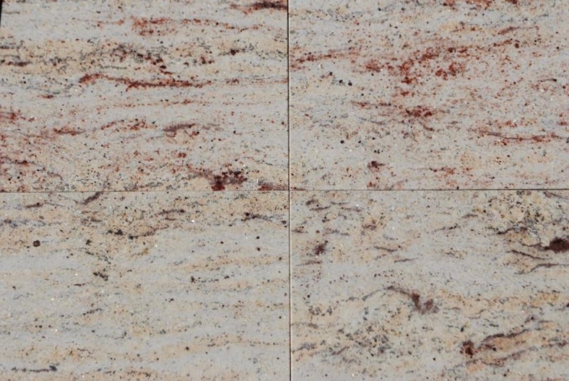 Ivory Brown Granite Tile - Polished