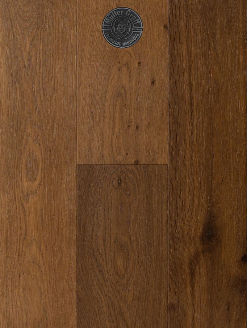 Italia Classics Ancona Soft Cream Engineered Hardwood Flooring - Wire Brushed - 8.66" X 86.61"