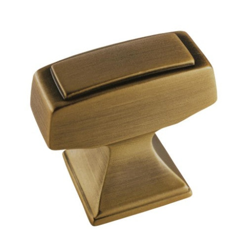 Mulholland Zinc Cabinet Knob - Gilded Bronze - 1 1/4" (32 Mm) Length