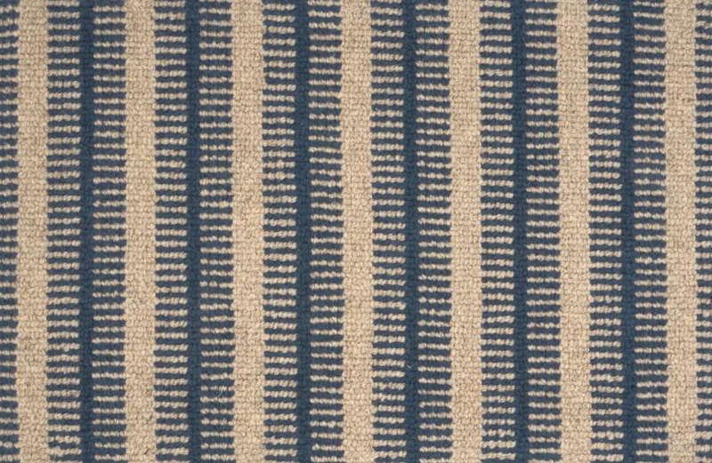 Antrim Feng Shui Khaki Denim Wool Carpet - Textured