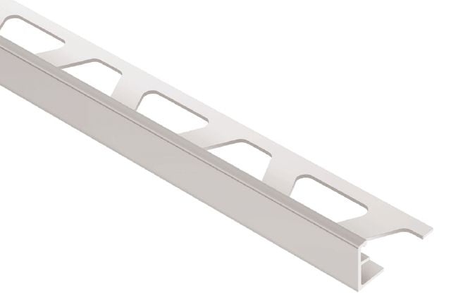 Jolly L Angle Plastic PVC Tile Edging Trim - Classic Grey