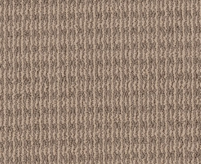 Keen Charm Beige Bisque Polyester Carpet - Loop