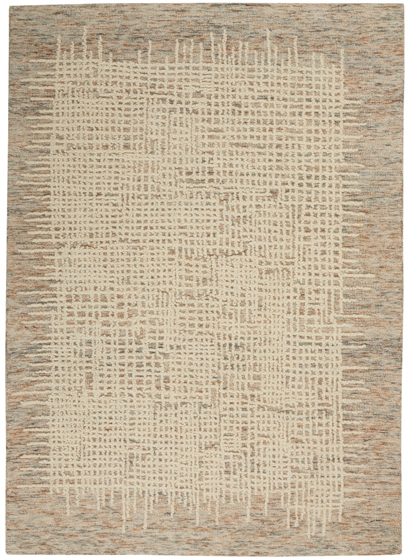 Colorado Clr03 Beige / Multi Wool Rustic Area Rug