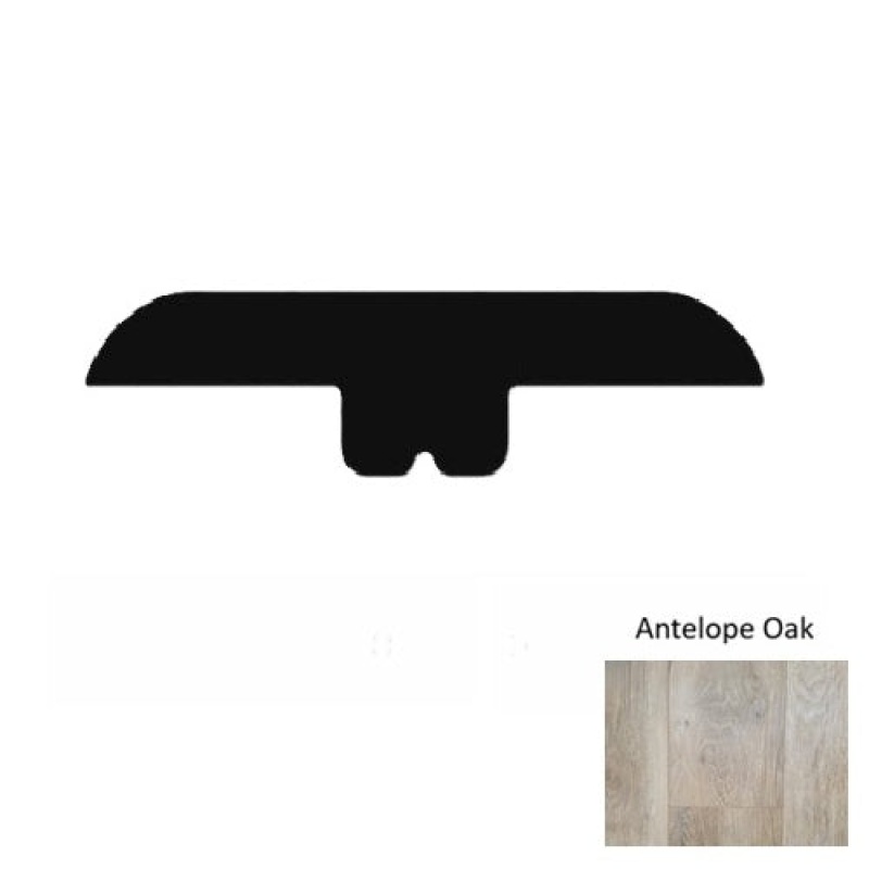 1400 Series Antelope Oak Luxury Vinyl Moulding / Trim - 94" T Molding - Embossed