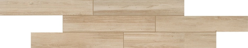 Saddle Brook Oak Trail Porcelain Tile - Matte - 6" X 36"