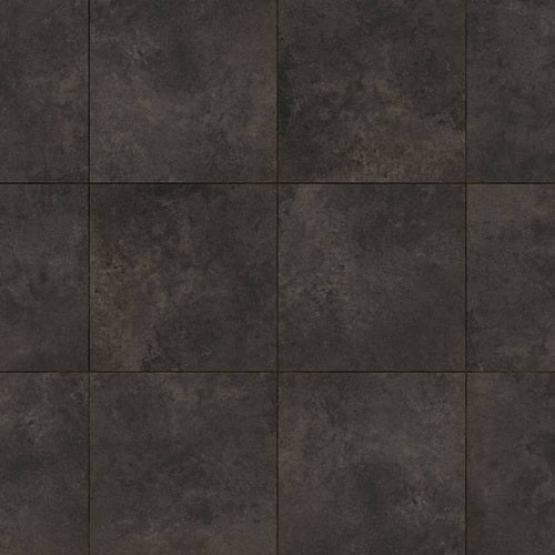 Opus Nero Glue Down Luxury Vinyl Tile - Smooth - 18" X 18"