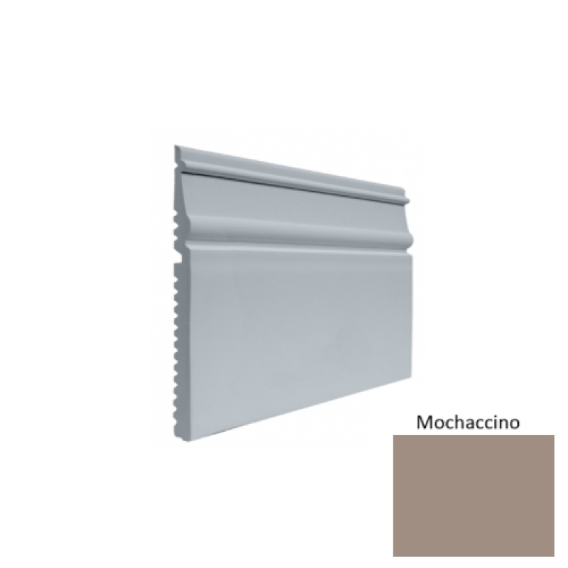 Contours #55 Nobility Mochaccino Rubber Profiled Wall Base - Satin - 5 1/2" X 8 Ft