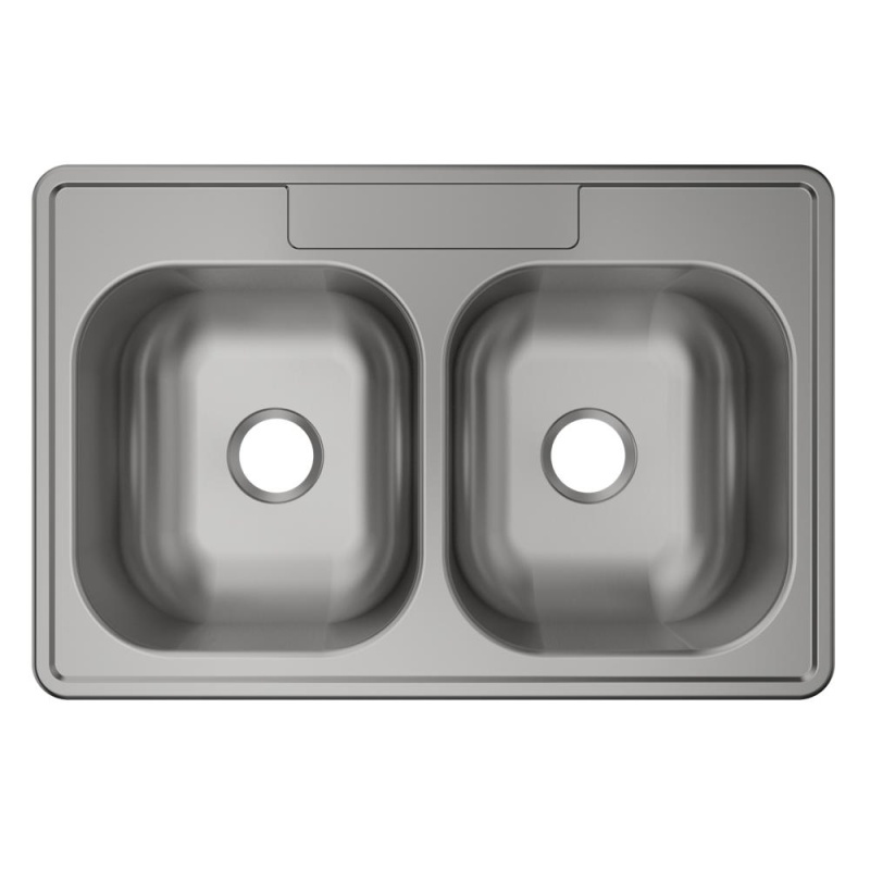 Elkay Stainless Steel Drop-In Double Bowl Kitchen Sink