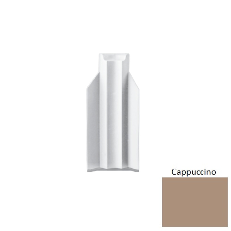 Cappuccino Rubber Moulding Inside Corner Blocks