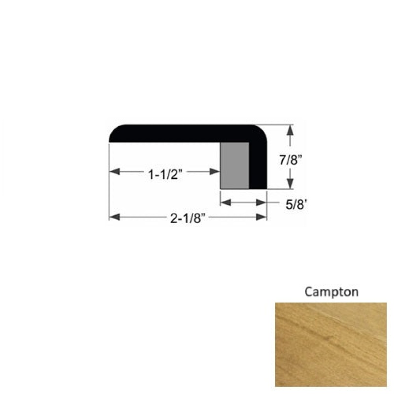 Manor Campton Hardwood Moulding / Trim End Cap
