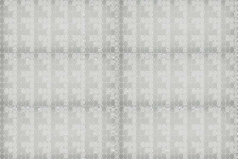 Slide Move Grey Sq Ceramic Tile - Glossy - 8" X 24"
