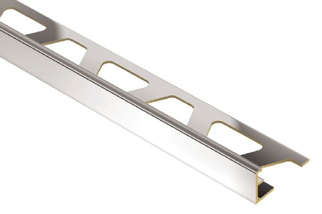 Jolly Metal Tile Edging Trim - Chrome Plated Solid Brass