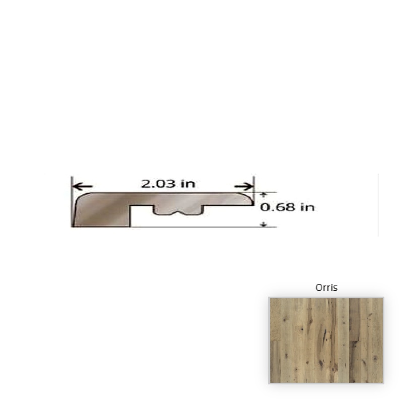 True Maple Orris Hardwood Moulding / Trim Threshold