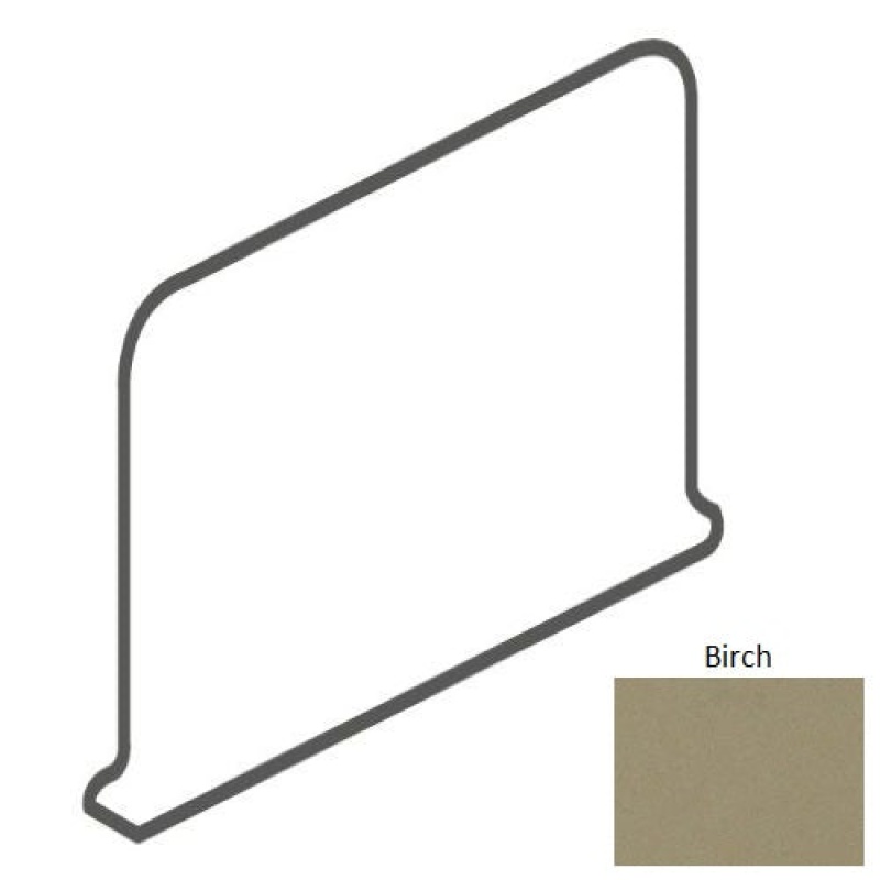 Colormatch Birch Ceramic Wall Trim Outcorner