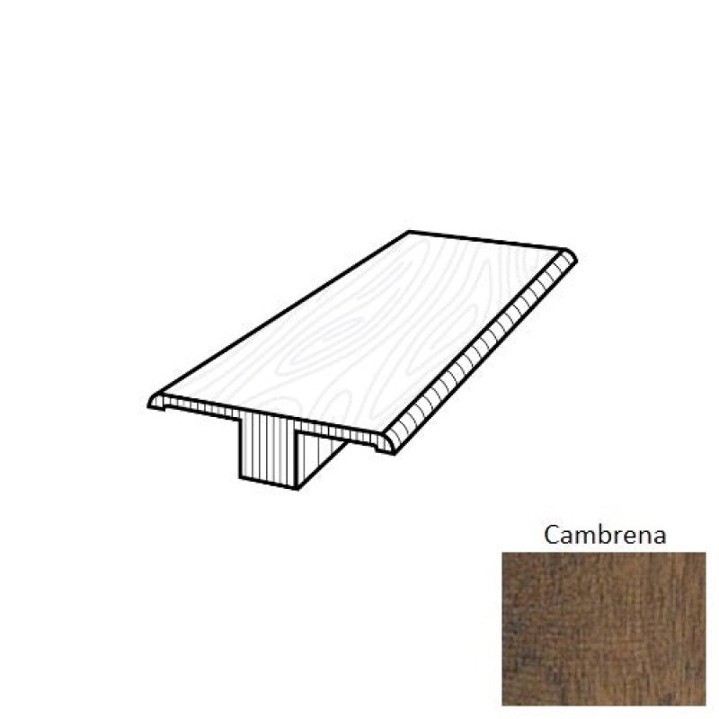 Bernina Hickory Hardwood T Molding