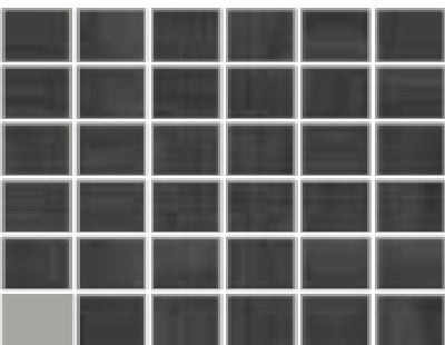 Capa Graphite Porcelain Mosaic - 2" X 2" - Matte