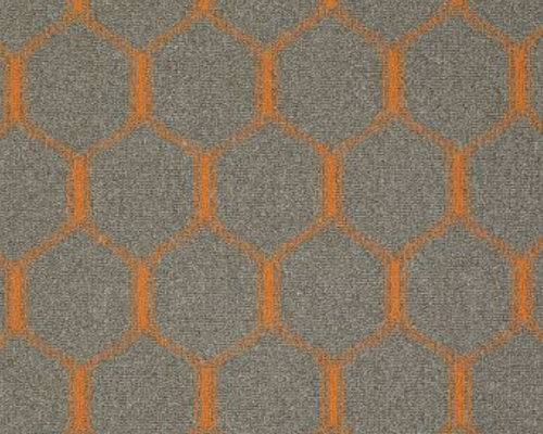 Iconic Ogee Tiger's Eye Nylon Carpet - Loop
