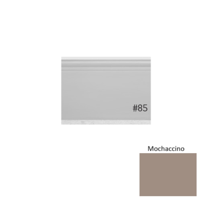 Pinnacle Plus #25 Classic Mochaccino Rubber Coil Wall Base