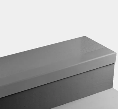 Johnsonite Silver Grey Fast Lane Rubber Stair Tread