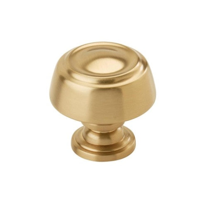 Kane Zinc Cabinet Knob - Champagne Bronze