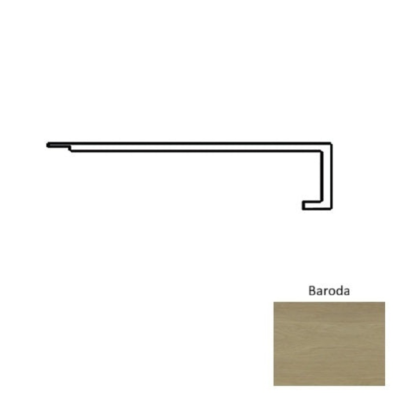 GemCore Diamond Baroda Square Flush Stair Nose