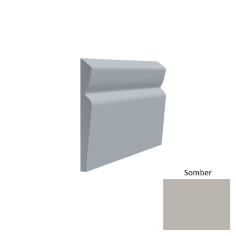 Contours #80 Divine Somber Rubber Profiled Wall Base
