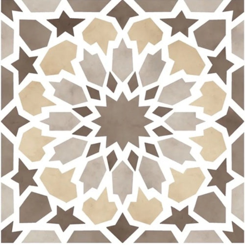 Marakand Khiva Porcelain Tile - Matte - 8" X 8"