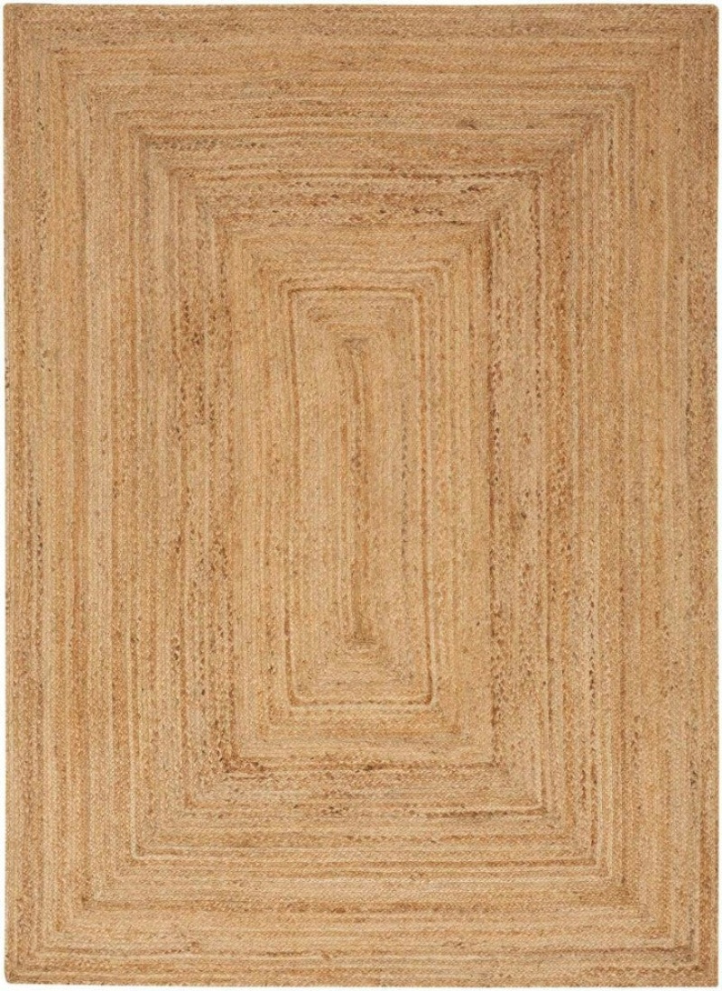 Natural Jute Natural Njt03 Jute Bohemian Area Rug - 8 Ft Runner - Natural
