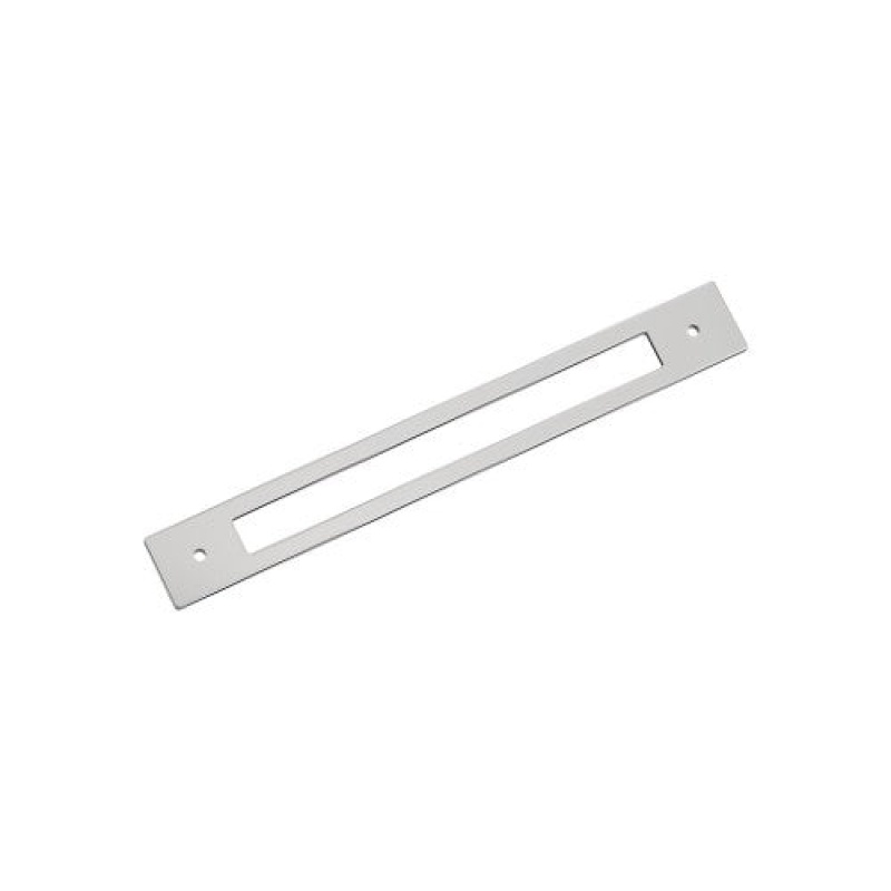 Medora Zinc Pull Cabinet Backplate - Polished Chrome