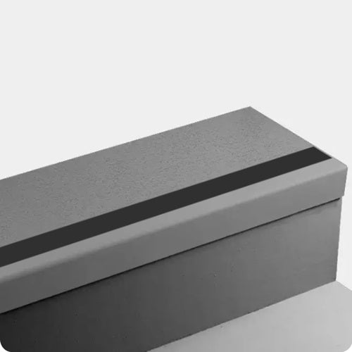 Johnsonite Charcoal Rice Paper Rubber Stair Tread