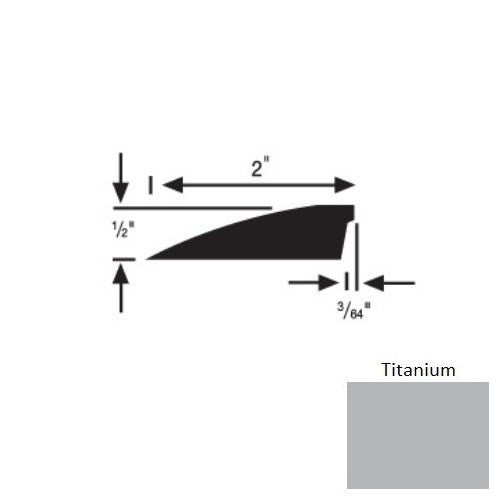 Flextones Titanium Vinyl 157 Reducer