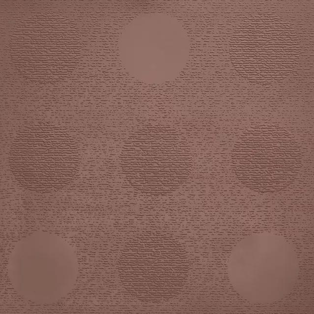 Johnsonite Red Clay Tic Tac Toe Circulinity Rubber Tile - Textured - 24" X 24"