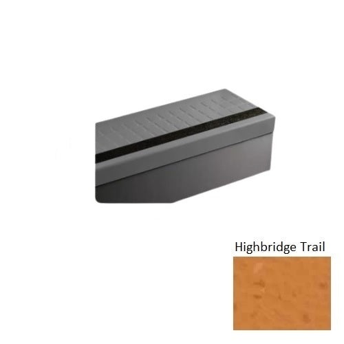 Johnsonite Highbridge Trail Raised Square Rubber Stair Tread Trim
