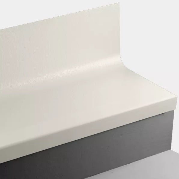 Johnsonite Snow White Hammered Rubber Stair Tread