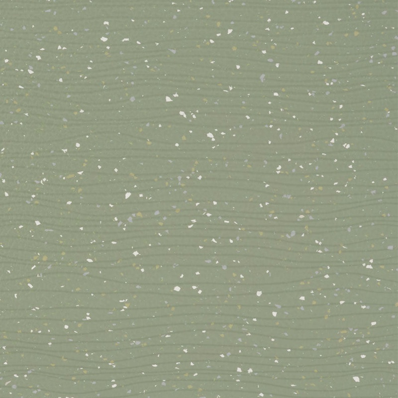 Johnsonite Vineyard Bamboo Color Splash Speckled Rubber Tile - Textured - 24" X 24"