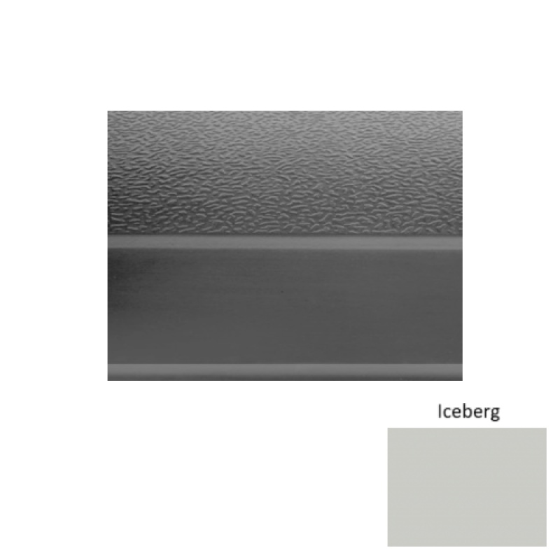 Solid 93 Iceberg Textured Rubber Stair Tread