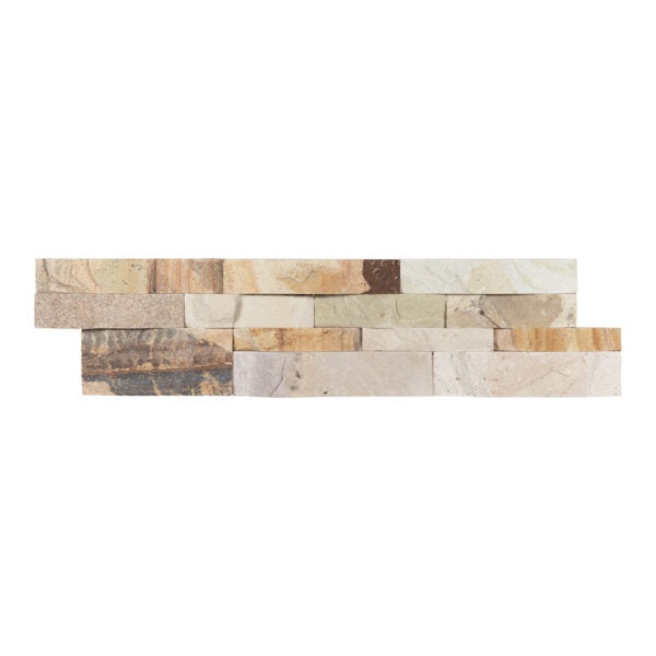 New Honey Wheat Sandstone Ledgestone 6" x 24"