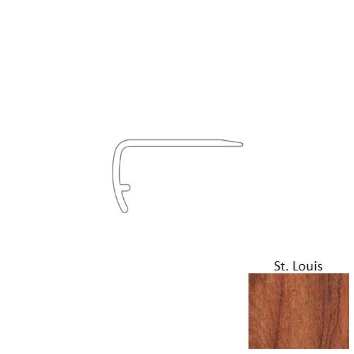 World's Fair St. Louis Luxury Vinyl Overlap Stair Nose