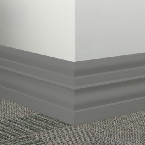 Johnsonite Charcoal Rubber Millwork Contoured Wall Base