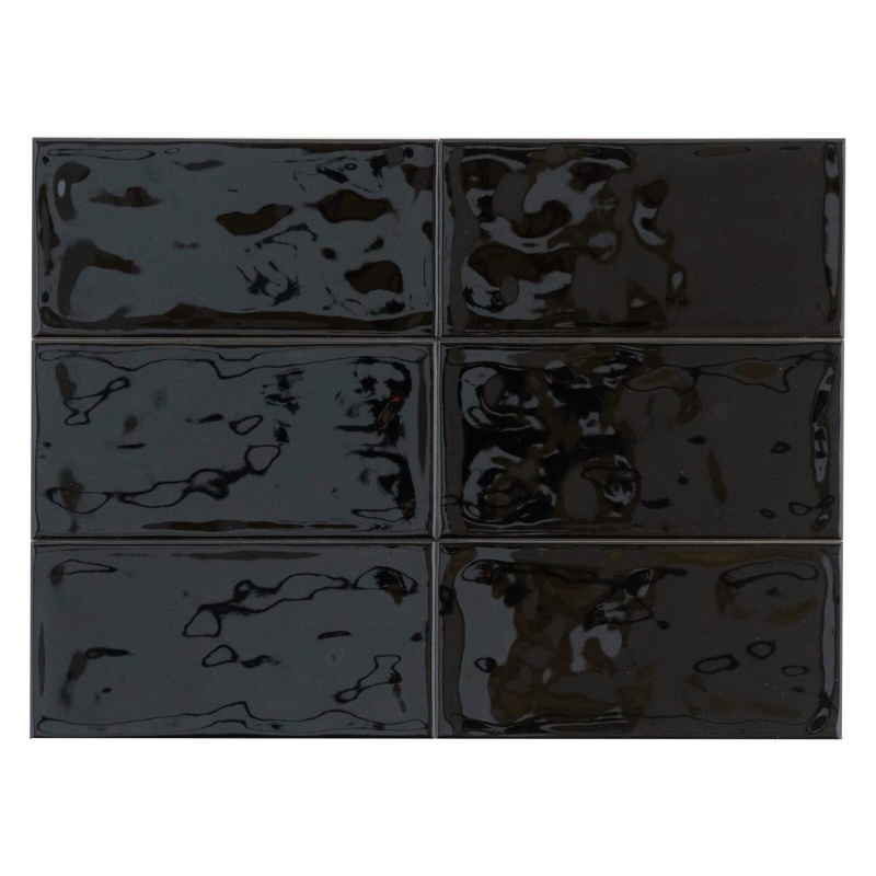 Silk Ardesia Ceramic Tile - Glossy - 3" x 6"