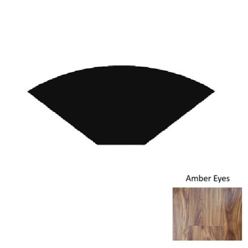 1900 Series Amber Eye Luxury Vinyl Moulding / Trim - 94" Quarter Round - Embossed