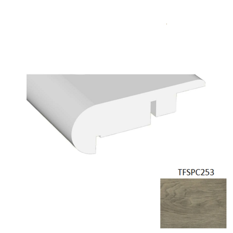 Luxury Vinyl Flush Stair Nose 2.84" x 94.49" Matte