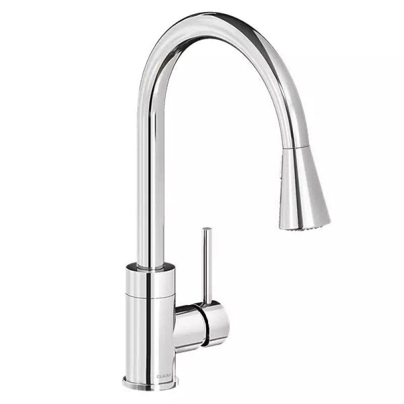 Lkav3031cr Avado Chrome Brass Deck Mount Kitchen Faucet - One Hole - Chrome