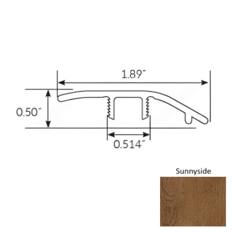 Americano Grande Sunnyside 94" Reducer - Ceramic Bead