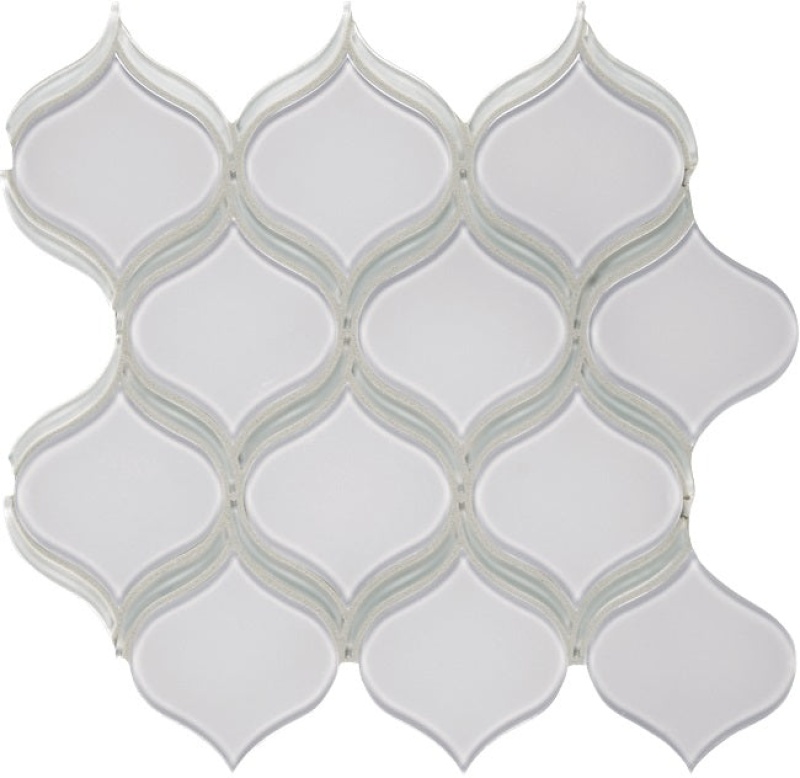 Aquatica Element Skylight Glass Mosaic - Arabesque - Glossy